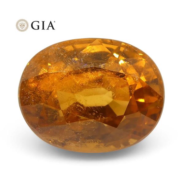 Breathtaking GIA Certified 2.93 Ct Natural Garnet