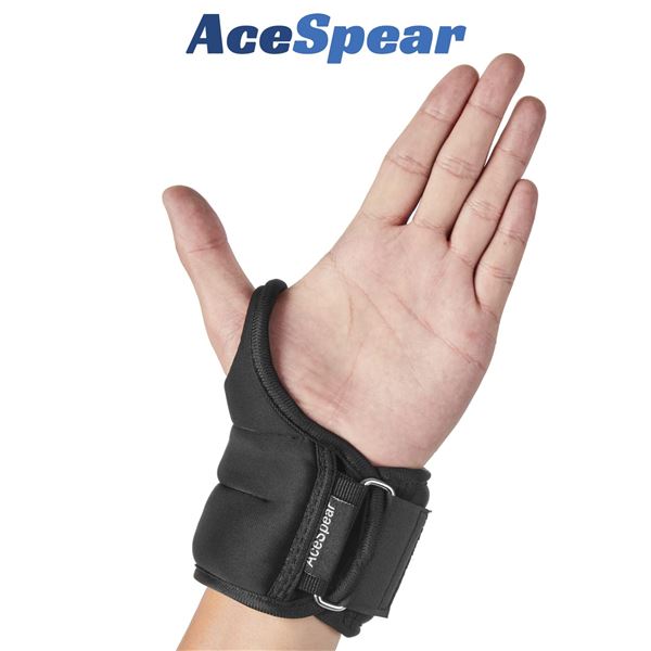 NEW WRIST WEIGHTS WITH THUMB LOOPS LOCK 2LBS PAIR