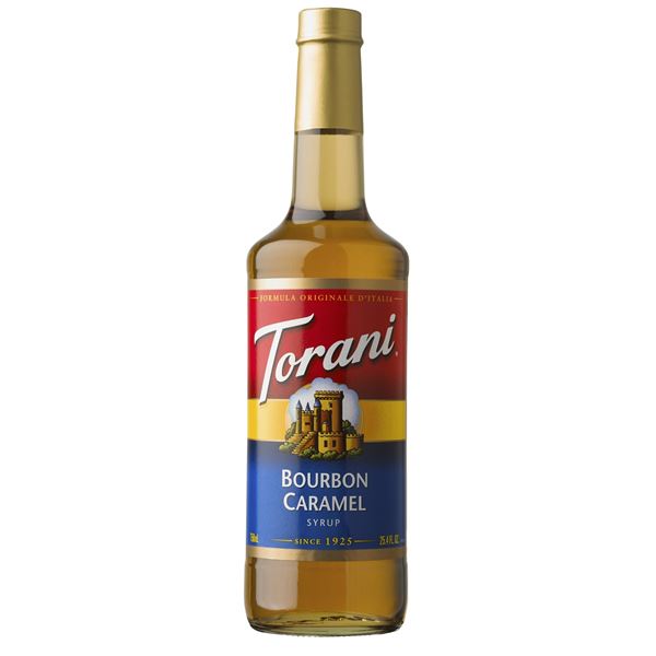 NEW 750ML TORANI BOURBON CARAMEL