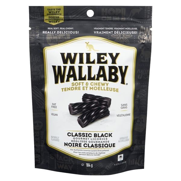 NEW 184G WILEY WALLABY CLASSIC BLACK LICORICE