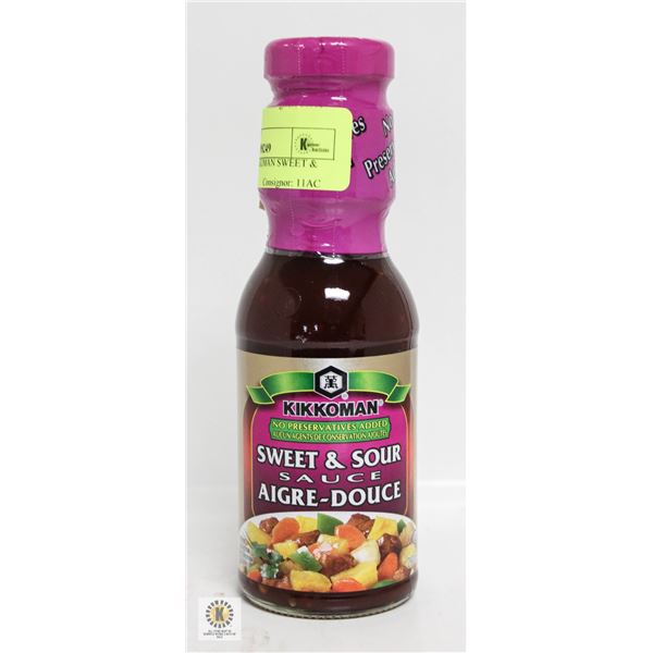 NEW 290ML KIKKOMAN SWEET & SOUR SAUCE