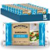 Image 1 : NEW 18 X 106G BRUNSWICK SARDINES SPRING WATER