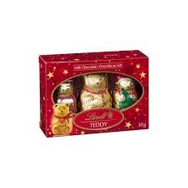 NEW 30G LINDT TEDDY MILK CHOCOLATE