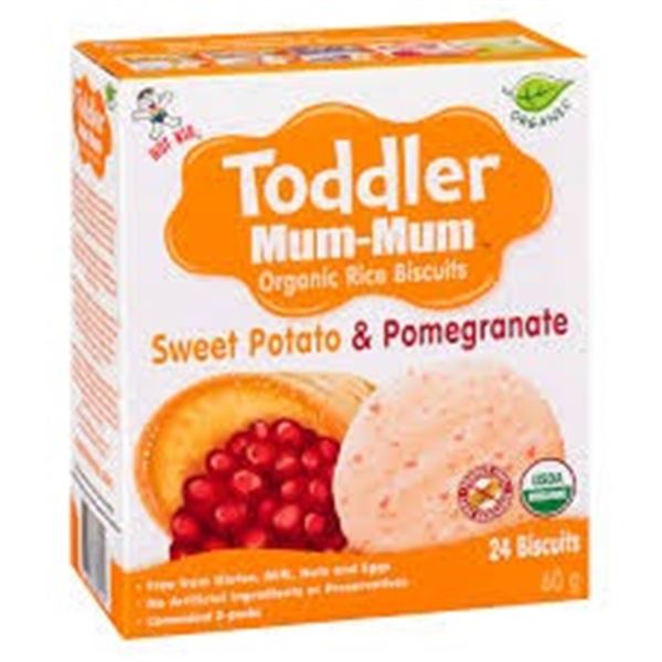 NEW 6 X 60G HOT-KID TODDLER MUM-MUM