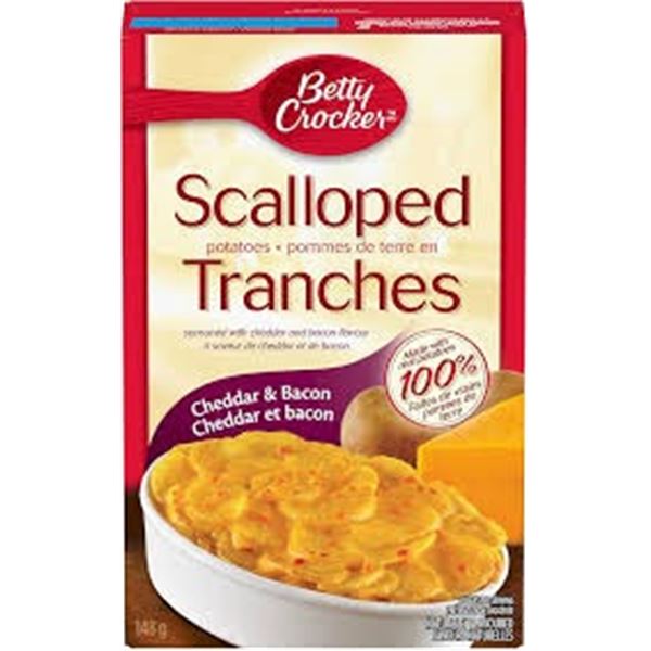 NEW 148G BETTY CROCKER CHEDDAR & BACON