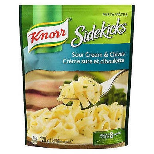 NEW 3 X 120G KNORR SOUR CREAM & CHIVES PASTA
