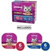 Image 1 : NEW 1.2KG WHISKAS PATE VARIETY PACK