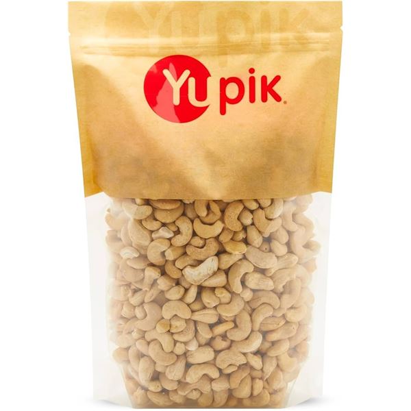 NEW 1KG YUPIK ROASTED SALTED JUMBO CASHEWS