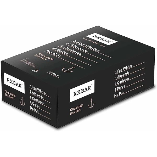NEW 12 X 52G RXBAR PROTEIN BAR