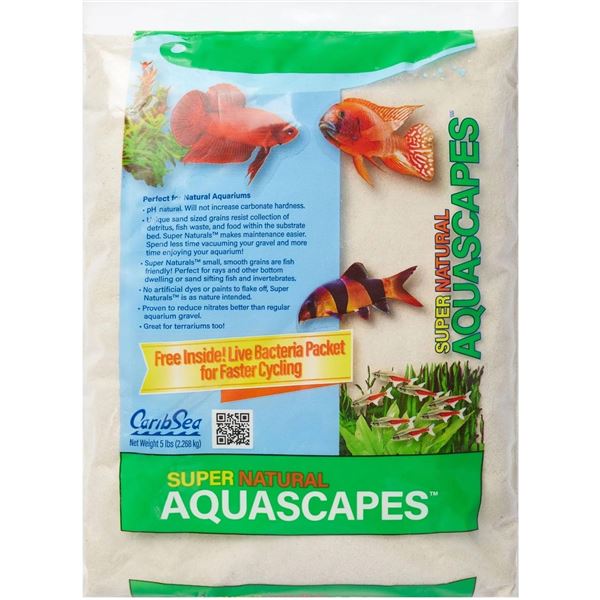NEW 5LBS AQUASCAPES MOONLIGHT SAND
