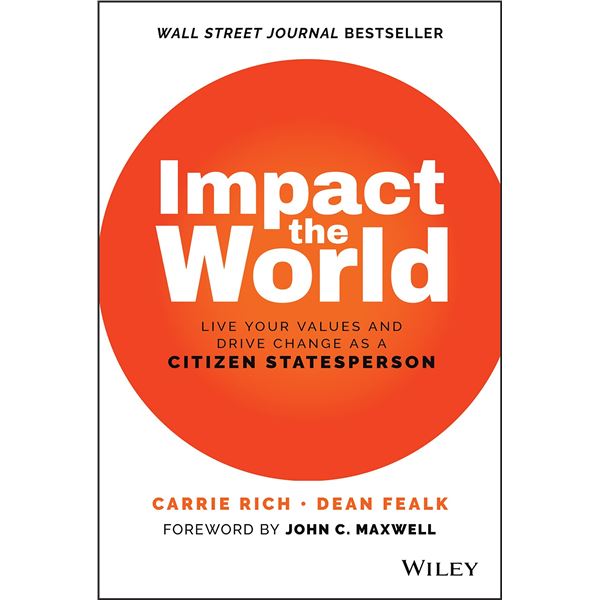 NEW HARDCOVER- IMPACT THE WORLD CARRIE RICH