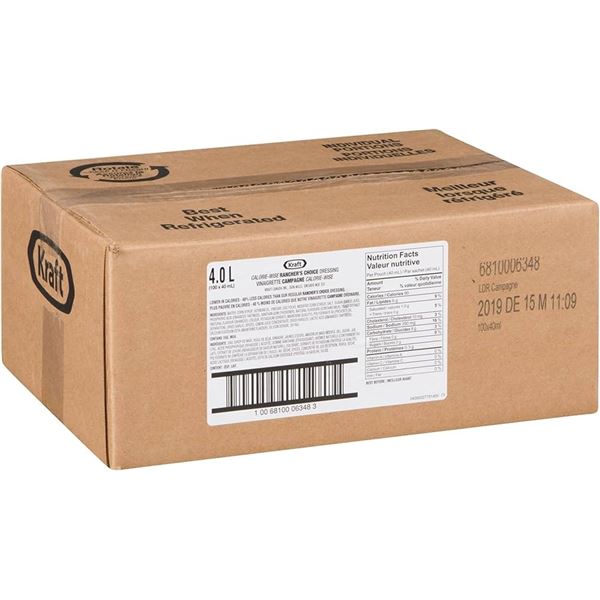 NEW 100 X 40ML KRAFT RANCHERS CHOICE DRESSING