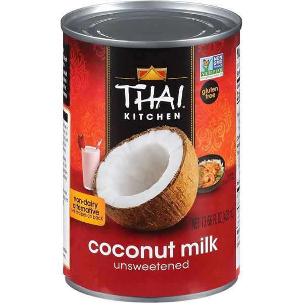 NEW 12 X 400ML THAI KITCHEN COCONUT MILK