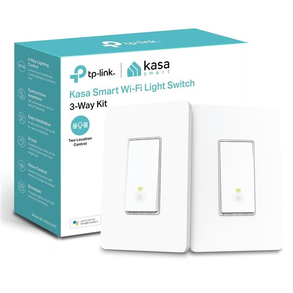 NEW TP-LINK KASA SMART WI-FI LIGHT SWITCH 3 WAY