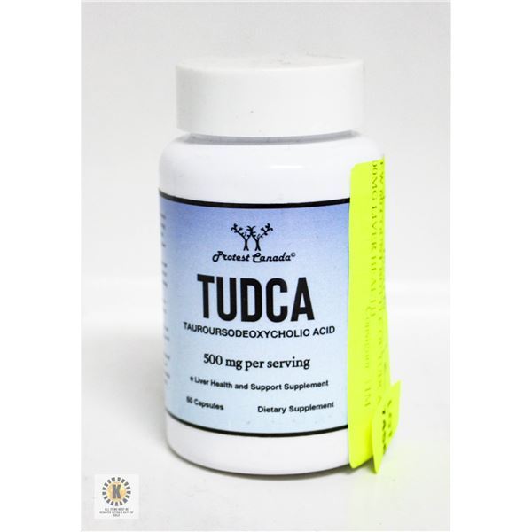 NEW 60 COUNT BOTTLE OF TUDCA 500MG LIVER HEALTH