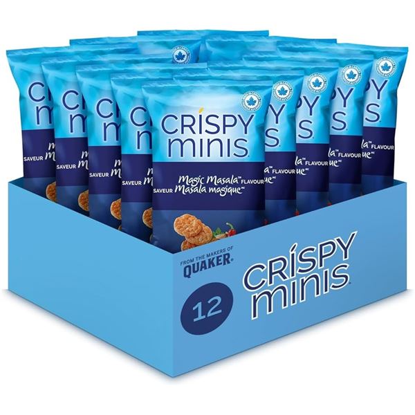 NEW 12 X 90G CRISPY MINIS MAGIC MASALA