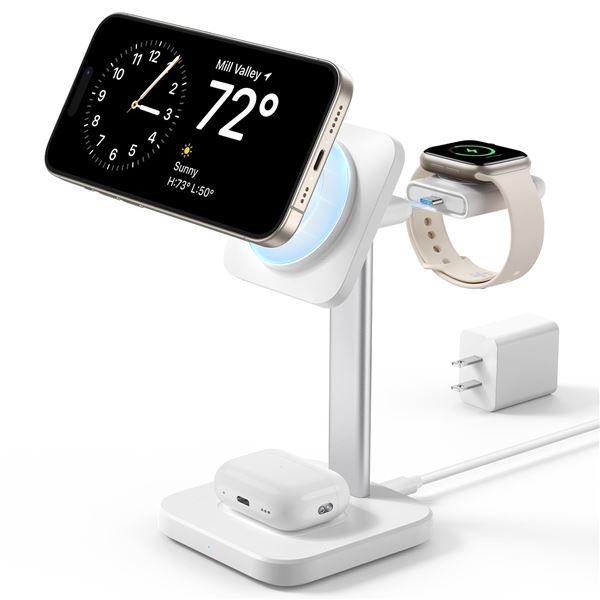 NEW ESR 3-IN-1 WATCH WIRELESS CHARGING SET