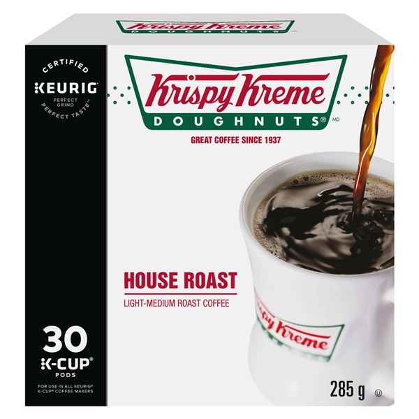 NEW 285G KRISPY KREME HOUSE ROAST COFFEE