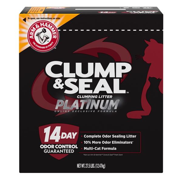 NEW 18LB ARM & HAMMER CLUMP & SEAL CLUMPING LITTER