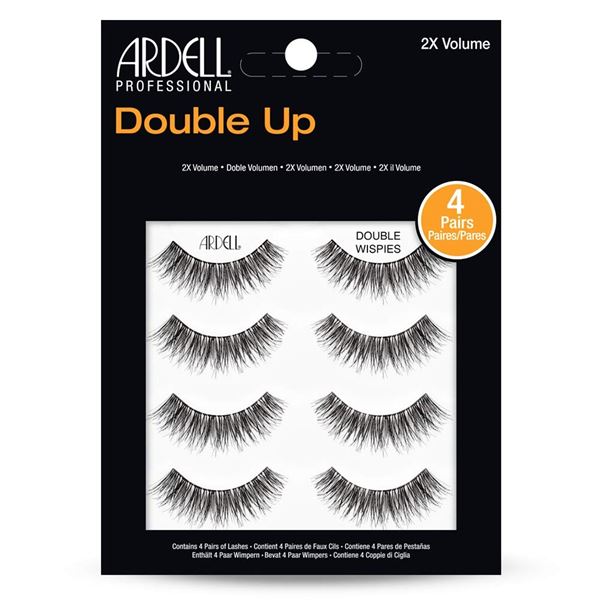 NEW ARDELL 4 PAIR DOUBLE UP LASHES