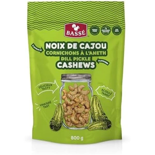 NEW 800G BASSE DILL PICKLE CASHEWS