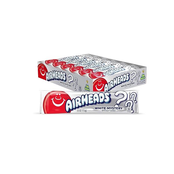 NEW REPACKED 36 X 15.6G AIR HEADS WHITE MYSTERY