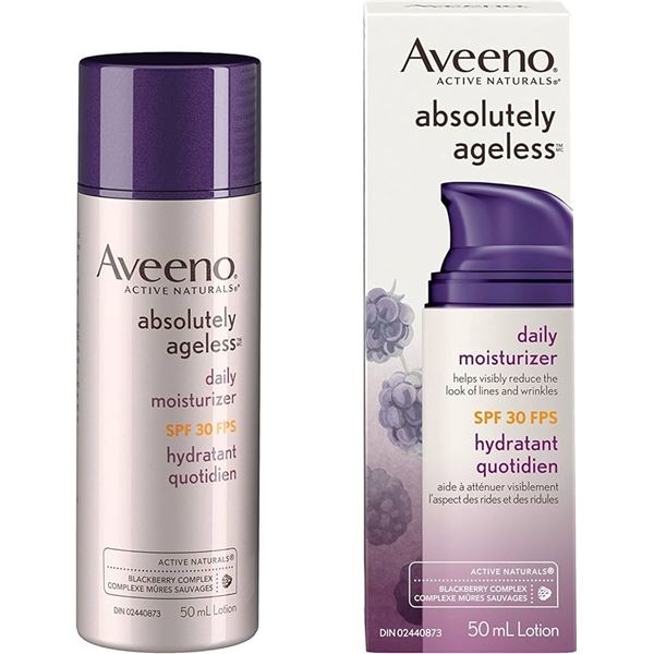 NEW 50ML AVEENO ABSOLUTELY AGELESS DAILY MOISTURE