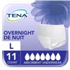 Image 1 : NEW 11 TENA OVERNIGHT LARGE UNDERWEAR