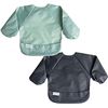 Image 1 : NEW TINY TWINKLE MESS-PROOF SLEEVE BIBS