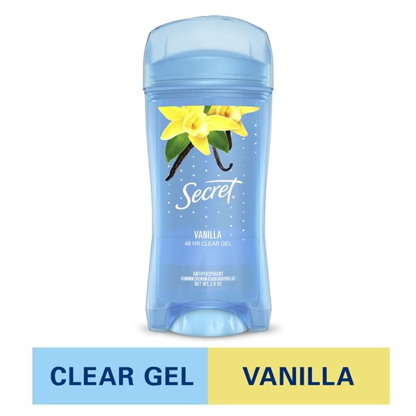 NEW 73G VANILLA SECRET CLEAR GEL