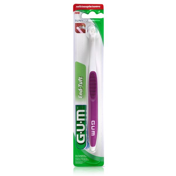 NEW 6 X GUM SUNSTAR END-TURT TOOTHBRUSH