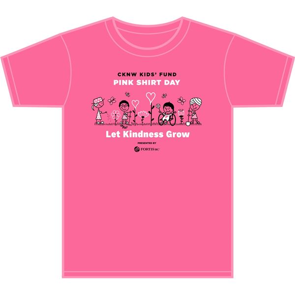 NEW PINK SHIRT DAY T-SHIRT ANTI BULLY SHIRT