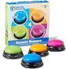 Image 1 : NEW SET OF 4 LEARNING RESOURCES ANSWER BUZZERS