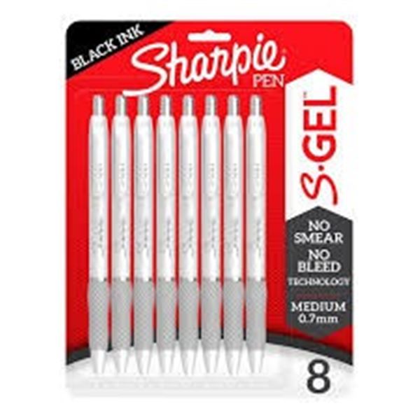 NEW 8 SHARPIE S GEL PENS