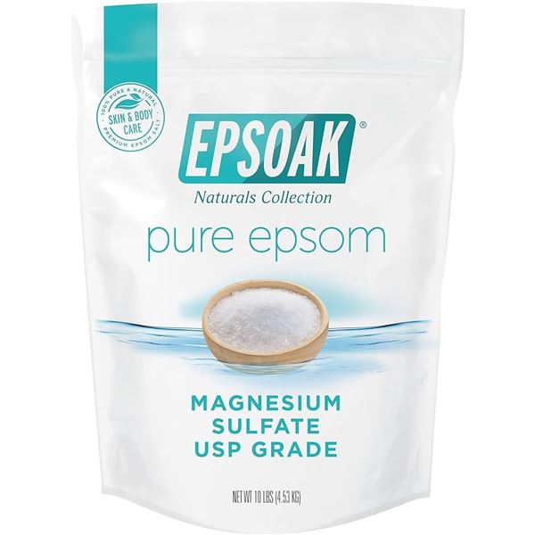 NEW 10LB EPSOM SALT MAGNESIUM SULFATE