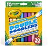 Image 1 : NEW CRAYOLA DOUBLE DOODLERS 20 COLORS
