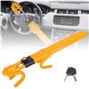 Image 1 : NEW TIPHOPE CAR STEERING WHEEL LOCK YELLOW