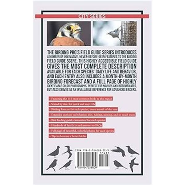 NEW PAPERBACK- THE BIRDING PROS FIELD GUIDES