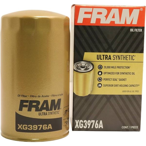 FRAM OIL FILTER ULTRA SYNTHETIC XG3976A