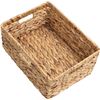 Image 1 : NEW STORAGEWORKS WICKER BASKET WITH HANDLES