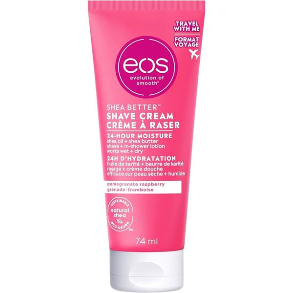 NEW 74ML EOS SHEA BETTER SHAVE CREAM