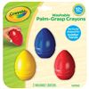 Image 1 : NEW 3 CRAYOLA WASHABLE PALM GRASP CRAYONS
