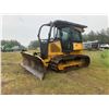 Image 1 : RK 2006 JD 450J LPG Cat - 6 way, 10 ft Dozer, Cab, winch, wide pad, 7628 hrs c/w new engine installe
