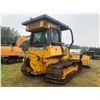 Image 6 : RK 2006 JD 450J LPG Cat - 6 way, 10 ft Dozer, Cab, winch, wide pad, 7628 hrs c/w new engine installe
