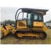 Image 9 : RK 2006 JD 450J LPG Cat - 6 way, 10 ft Dozer, Cab, winch, wide pad, 7628 hrs c/w new engine installe