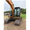 Image 3 : RK GROUP LOT 2015 Case LX130C Trackhoe, 1677 hrs c/w 34" WVM Bucket & CWS hyd thumb, SN. DAC13