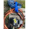 Image 3 : PC blue hose (discharge), gas powered water pump c/w inlet hose