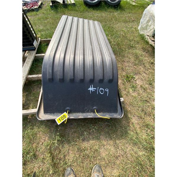 PC Black calf sled 6 ft.