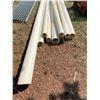 Image 2 : CR One lot of white approx 10 plastic pipe 6 , 4 in wide, various sizes