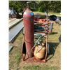 Image 1 : DL Cutting torch, cart and tanks (no contract on tanks) selling as is